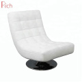 New Design Furniture Leather Tatami Half Moon Sofa Chair For Single